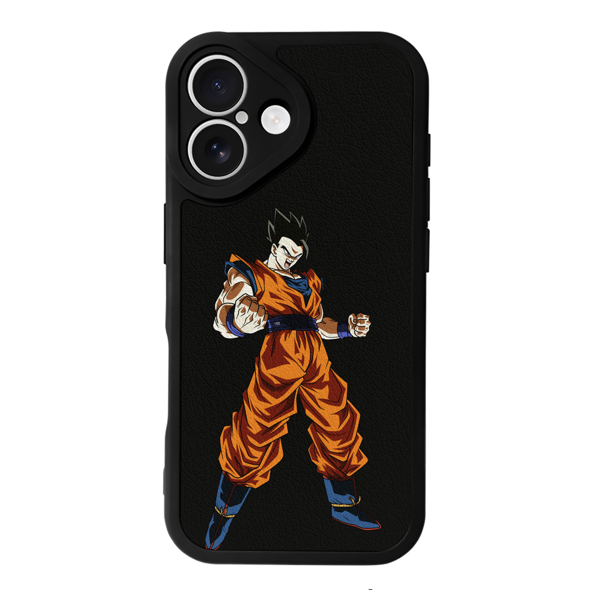 （画像用） ドラゴンボール 孫 悟飯（そんごはん）DRAGON BALL Son Gohan 【iPhone 16シリーズ対応】シリコンスマホケース（レザー調） 材質：シリコン